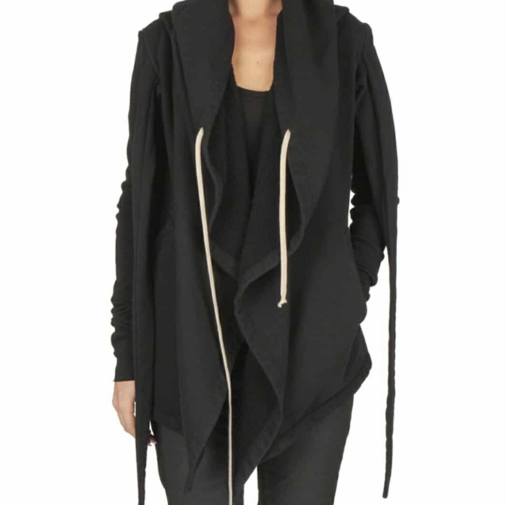 Rick Owens Drkshdw Hooded Cardigan - Picture 8 of 10